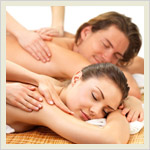 Massage for two side by side